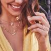Kendra Scott Cailin 14k Crystal Band Ring, Fashion Jewelry For Women(GOLD METAL – WHITE CUBIC ZIRCONIA)