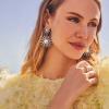 Kendra Scott Cailin 14k Crystal Band Ring, Fashion Jewelry For Women(RHODIUM METAL – WHITE CUBIC ZIRCONIA)