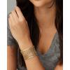 Kendra Scott Candice Cuff Bracelet for Women(GOLD – GOLD METAL)