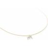 Kendra Scott Diamond Letter A-Z Pendant Necklace, Fine Jewelry For Women(LETTER M)