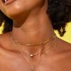 Kendra Scott Diamond Letter A-Z Pendant Necklace, Fine Jewelry For Women(LETTER S)