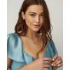 Kendra Scott Ellie Earrings, Fashion Jewelry for Women(GOLD – CRYSTAL)