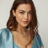 Kendra Scott Ellie Earrings, Fashion Jewelry for Women(GOLD – LIGHT BLUE ILLUSION)
