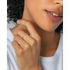 Kendra Scott Larissa Band Ring in Sterling Silver, Fine Jewelry for Women(STERLING SILVER – SILVER METAL)