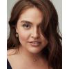 Kendra Scott Lee Drop Earrings for Women(GOLD – IRIDESCENT DICHROIC GLASS)