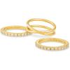 Kendra Scott Livy Ring Set of 3(GOLD METAL)