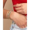 Kendra Scott OTT Adjustable Link Chain Bracelet for Women(GUNMETAL – GUNMETAL METAL)