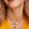 Kendra Scott Soccer Short Pendant Necklace, Fashion Jewelry for Women(RHODIUM)