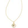 Kendra Scott 14k Gold-Plated Brass Letter A-Z Disc Reversible Pendant Necklace, Fashion Jewelry for Women(Letter Y)