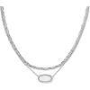 RHODIUM - IVORY MOTHER OF PEARL