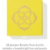 Kendra Scott Melinda Short Pendant Necklace, 14k Gold Plated Brass, Aqua Illusion, Fashion Jewelry for Women