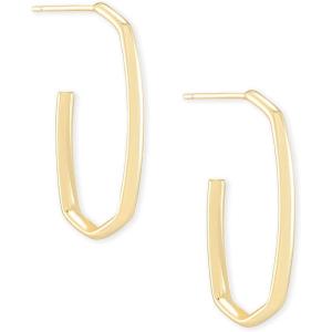 Kendra Scott Ellen Hoop Earrings for Women, Fashion Jewelry(GOLD)