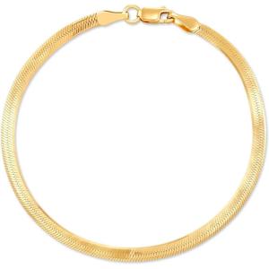 Kendra Scott Herringbone Chain Bracelet(18K GOLD VERMEIL)