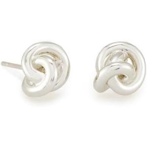 Kendra Scott Presleigh Stud Earrings(BRIGHT SILVER – BRIGHT SILVER METAL)