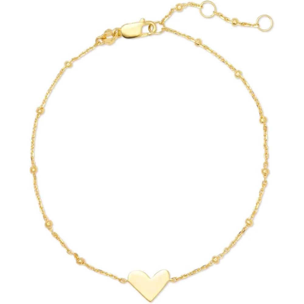 image:imageKendra Scott Ari Heart Delicate Bracelet18K GOLD VERMEIL