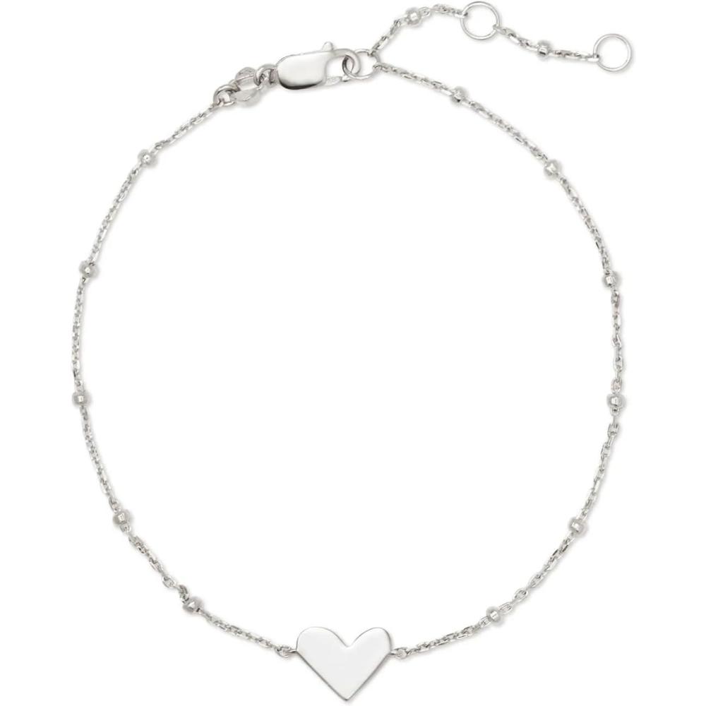 image:imageKendra Scott Ari Heart Delicate BraceletSTERLING SILVER