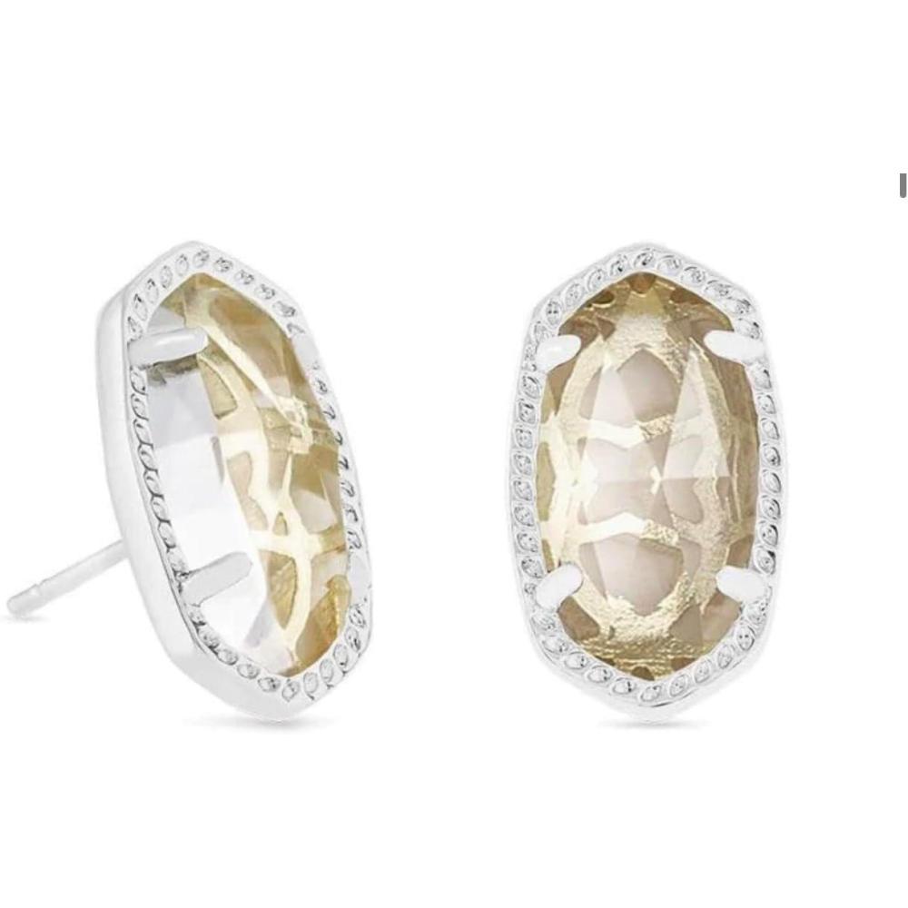 image:imageKendra Scott Ellie Stud Earrings for Women Fashion JewelryRHODIUM CRYSTAL