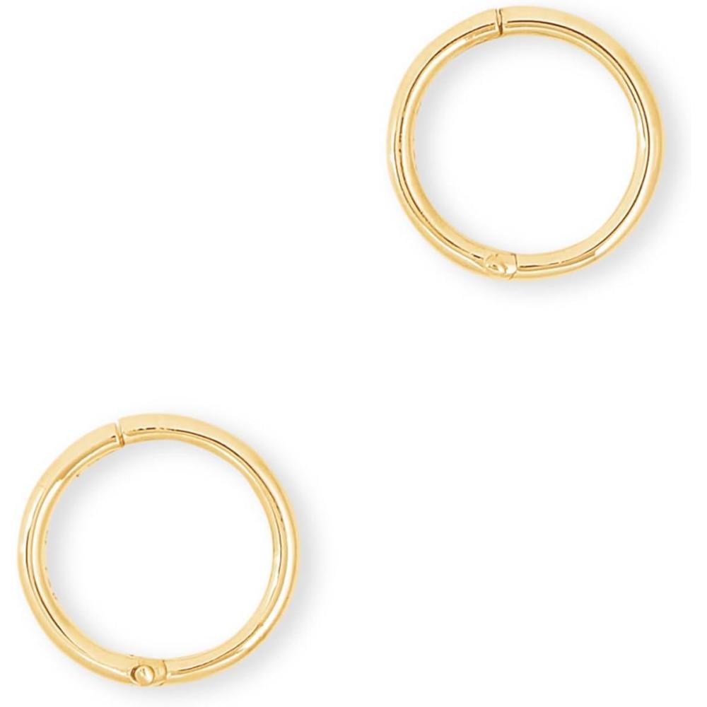 image:imageKendra Scott Keeley 10mm Huggie Earrings in 18k Gold Vermeil