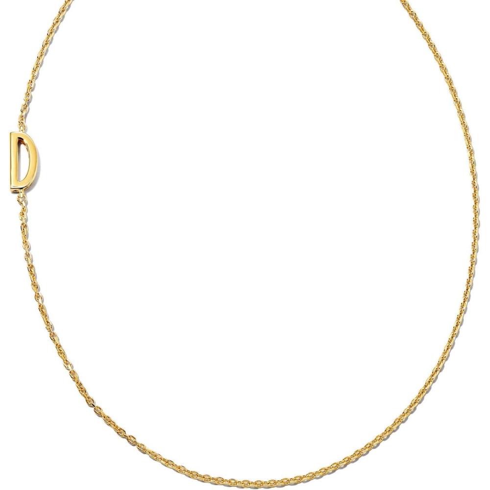 image:imageKendra Scott Letter AZ Inline Initial Necklace 18k Gold VermeilD