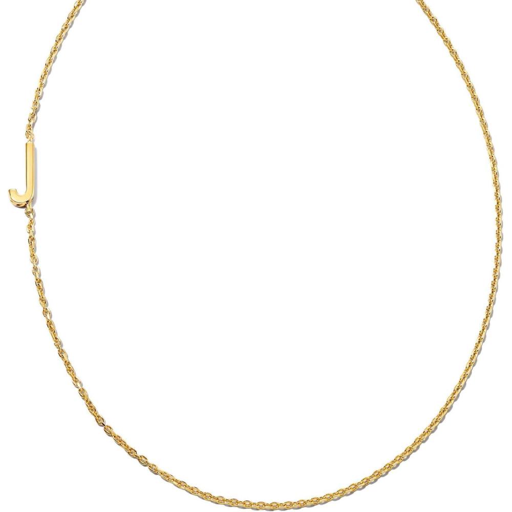 image:imageKendra Scott Letter AZ Inline Initial Necklace 18k Gold VermeilJ