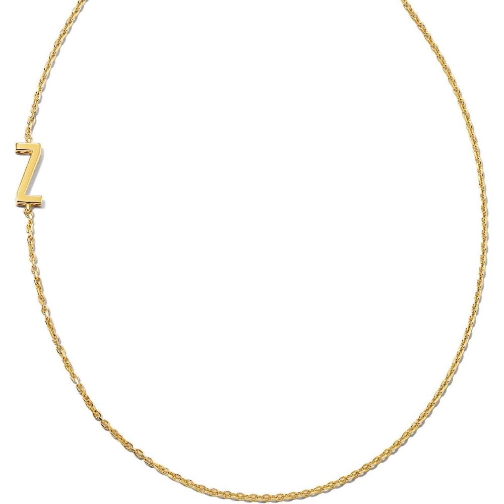 image:imageKendra Scott Letter AZ Inline Initial Necklace 18k Gold VermeilZ