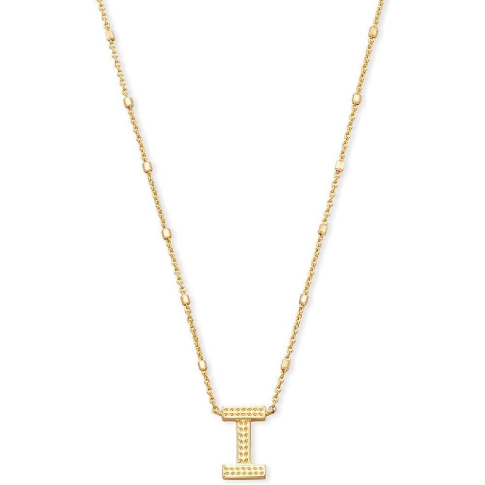 image:imageKendra Scott Letters AZ Pendant Necklace for Women Fashion Jewelry 14k GoldPlated BrassLetter I