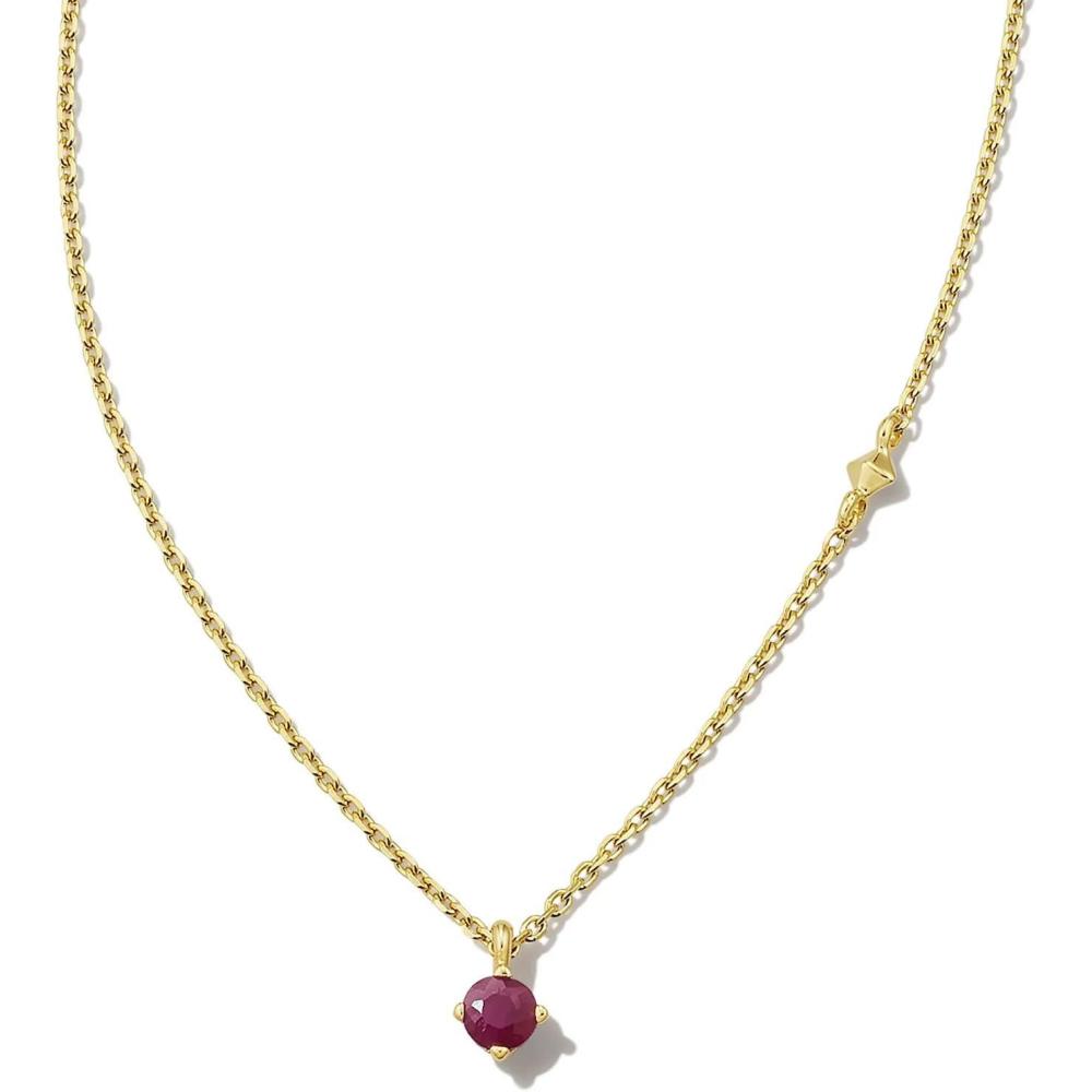 image:imageKendra Scott Maisie 18K Gold Vermeil Pendant NecklaceRUBY