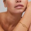 Kendra Scott Bristol Chain Bracelet, 18k Gold Vermeil, White Sapphire(WHITE SAPPHIRE)