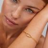 Kendra Scott Bristol Chain Bracelet, 18k Gold Vermeil, White Sapphire(WHITE SAPPHIRE)
