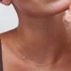 Kendra Scott Cross Strand Necklace, 18k Yellow Gold, White Diamond