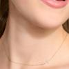 Kendra Scott Cross Strand Necklace, 18k Yellow Gold, White Diamond
