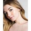 Kendra Scott Ellie Stud Earrings for Women, Fashion Jewelry(Gold – Gunmetal Filigree)