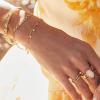 Kendra Scott Kassie Set of 3 Chain Bracelets, Fashion Jewelry for Women(GOLD)