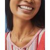 Kendra Scott Letters A-Z Pendant Necklace for Women, Fashion Jewelry, 14k Gold-Plated Brass(Letter V)