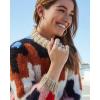 Kendra Scott Maggie 2.5″ Hoop Earrings for Women, Fashion Jewelry(ROSE GOLD – FILIGREE METAL)