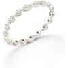 Kendra Scott Nicolette 14k Gold Band Ring, Fine Jewelry for Women(14K WHITE GOLD)