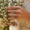 Kendra Scott Nicolette 14k Gold Band Ring, Fine Jewelry for Women(14K WHITE GOLD)