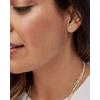 Kendra Scott White Diamond Heart Stud Earrings in 14k Gold, Fine Jewelry for Women(14K YELLOW GOLD – CRYSTAL CLEAR DIAMOND)