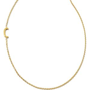 Kendra Scott Letter A-Z Inline Initial Necklace, 18k Gold Vermeil(C)