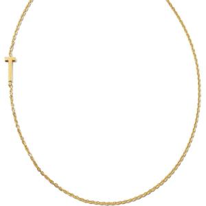 Kendra Scott Letter A-Z Inline Initial Necklace, 18k Gold Vermeil(T)