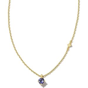 Kendra Scott Maisie 18K Gold Vermeil Pendant Necklace(BLUE IOLITE)