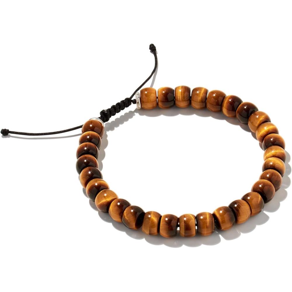image:imageKendra Scott Cade Beaded Bracelet for Men Fine JewelryBROWN TIGERS EYE