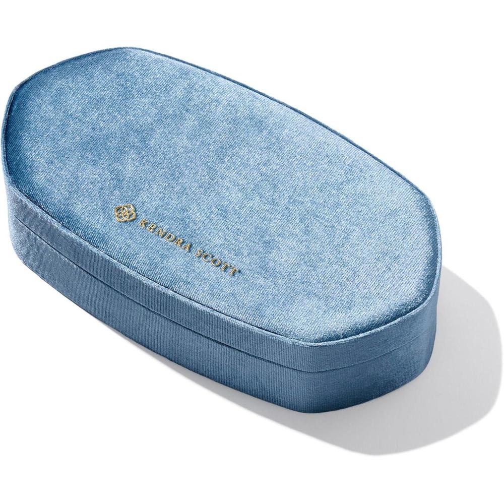 image:imageKendra Scott Danielle Velvet Box Medium Case BlueBlue