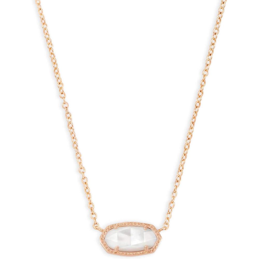 image:imageKendra Scott Elisa Pendant Necklace for Women Fashion Jewelry 14k GoldPlatedROSE GOLD IVORY MOTHER OF PEARL