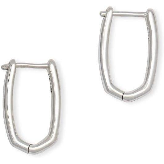 image:imageKendra Scott Ellen Huggie EarringsSTERLING SILVER  SILVER METAL