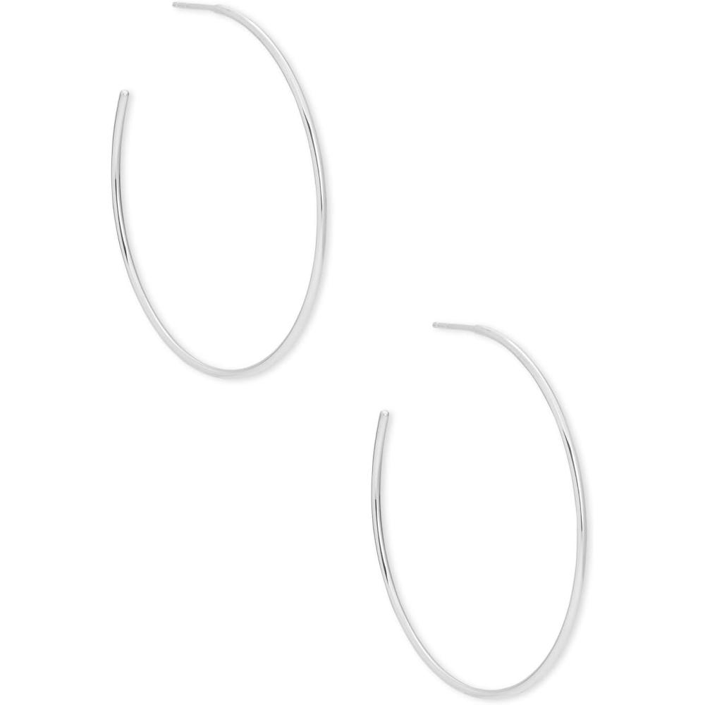 image:imageKendra Scott Keeley Hoop Earrings in Sterling Silver