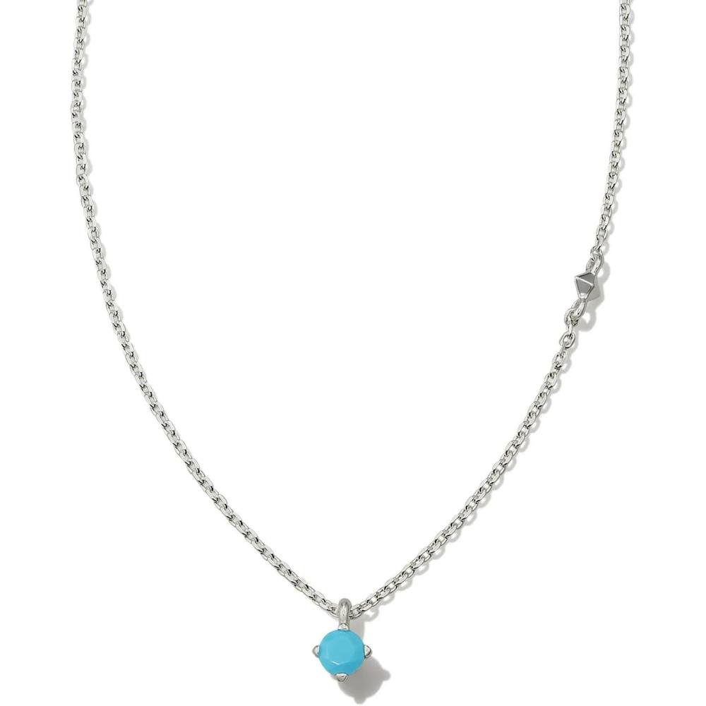 image:imageKendra Scott Maisie Sterling Silver Pendant NecklaceTURQUOISE