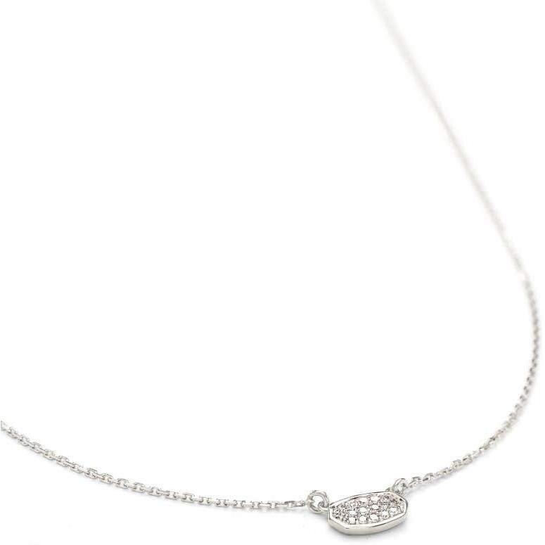 image:imageKendra Scott White Diamond Marisa Pendant Necklace in 14k Gold Fine Jewelry for Women14K WHITE GOLD CRYSTAL CLEAR DIAMOND