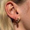 Kendra Scott Colette Huggie Earrings, Fashion Jewelry for Women(GOLD)