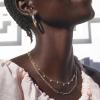 Kendra Scott Courtney Paperclip Necklace, Fashion Jewelry for Women(GOLD)